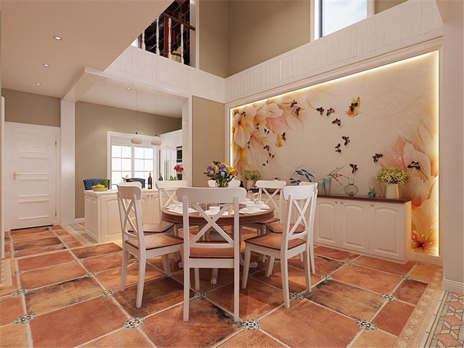 政法大學(xué)家屬院190平美式風(fēng)格設(shè)計(jì)方案