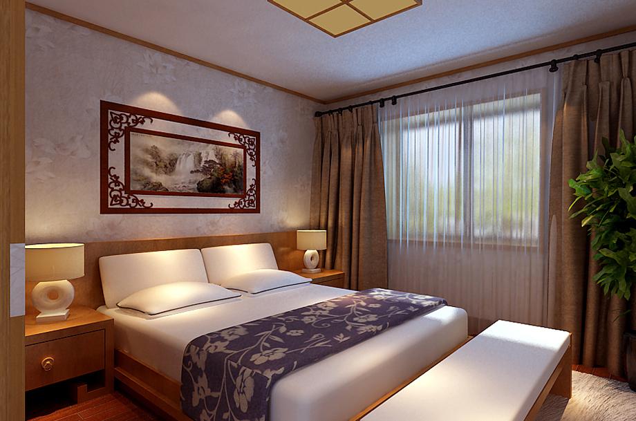 奧林匹克花園130平米新中式風(fēng)格