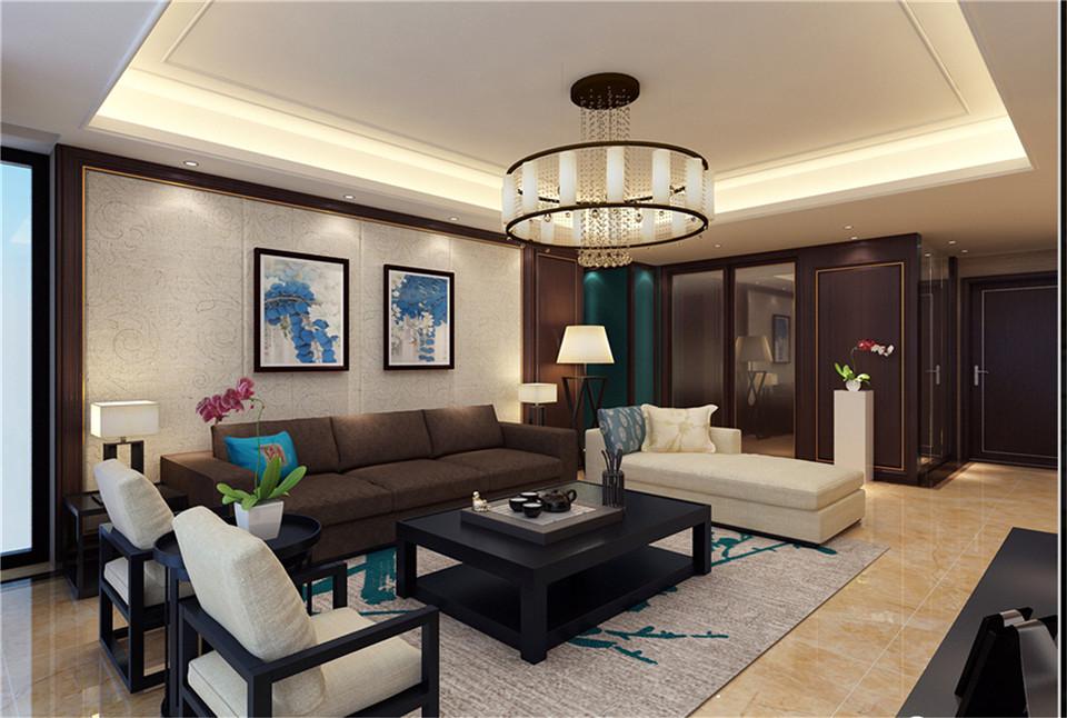 湖城大境  160平米新中式風(fēng)格