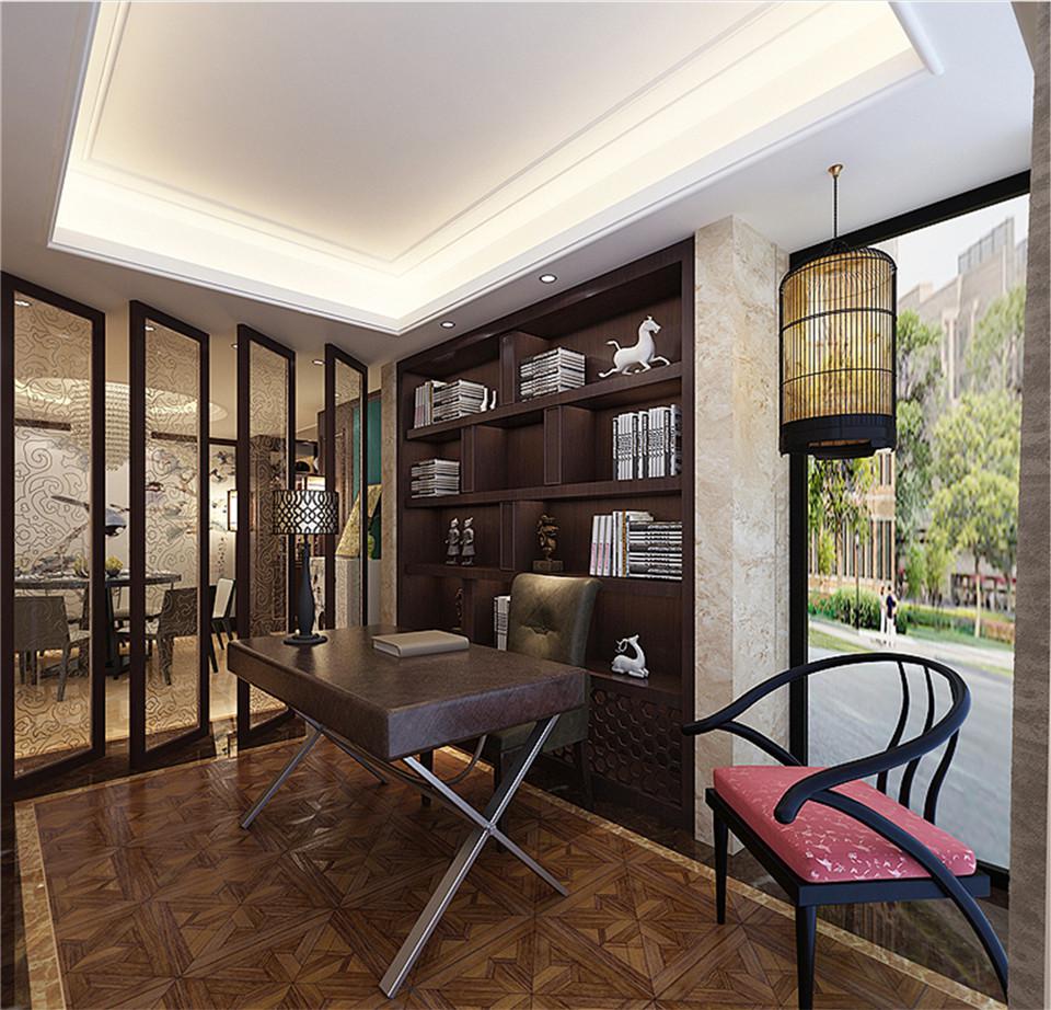 湖城大境  160平米新中式風(fēng)格