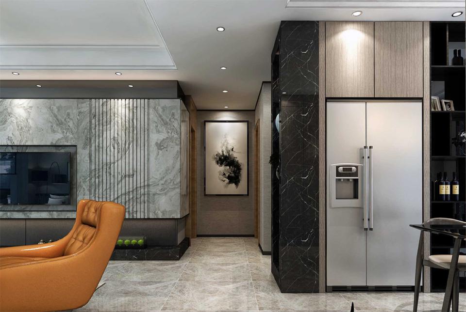 金地褐石公館115簡(jiǎn)約