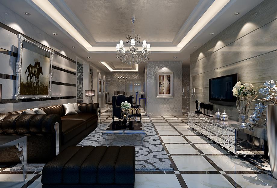 中鐵建國(guó)際城160平米現(xiàn)代簡(jiǎn)約