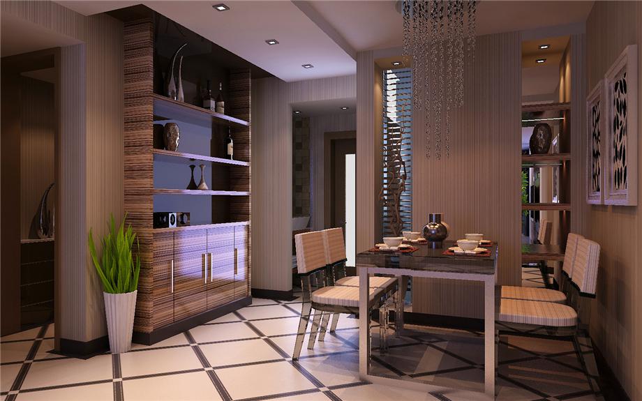 天朗萊茵小城110平米現(xiàn)代簡(jiǎn)約風(fēng)格設(shè)計(jì)方案