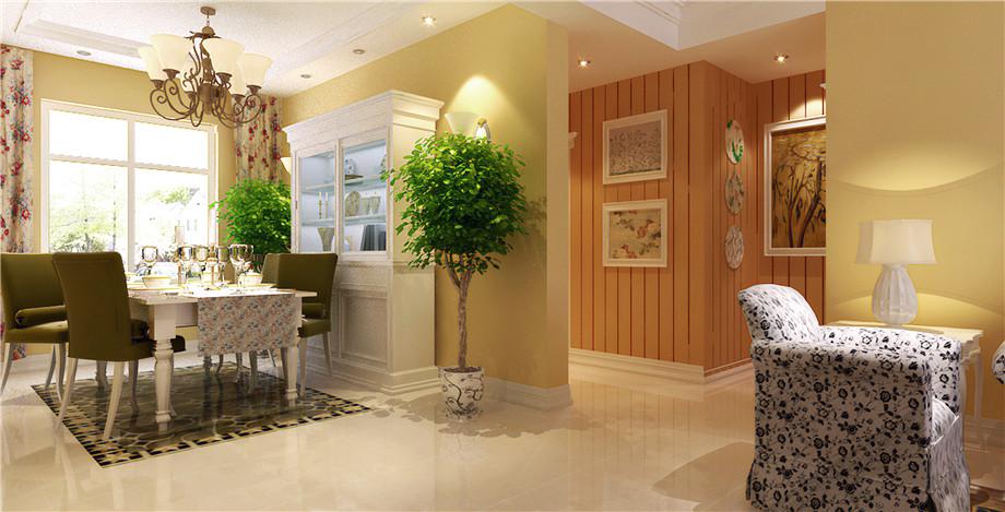 尚品美地城140平方田園風(fēng)格設(shè)計(jì)方案