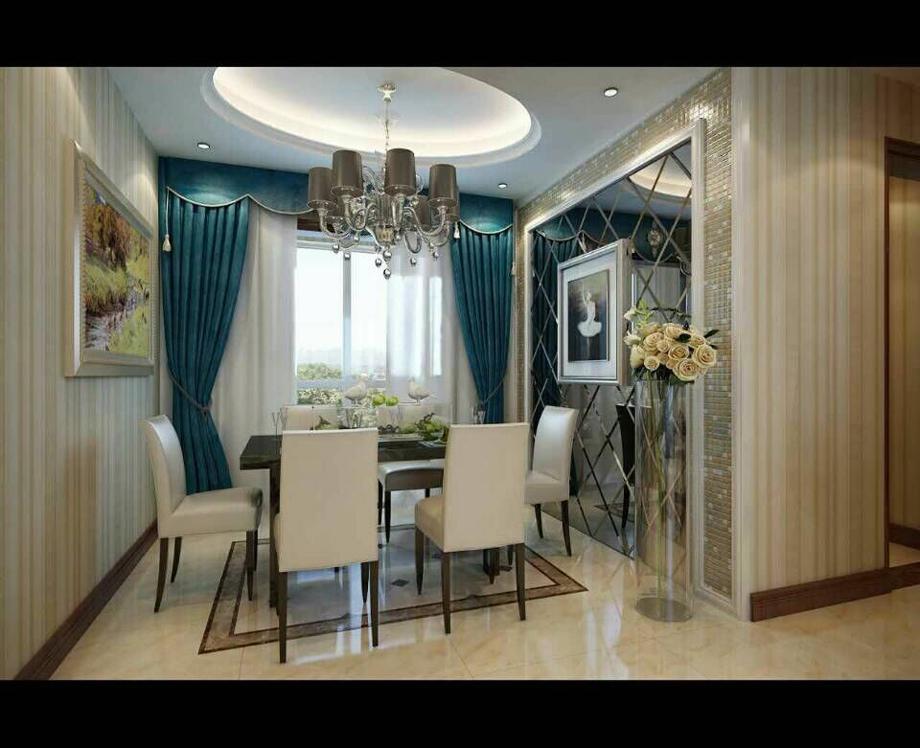 西岸國際花園130平米簡歐風(fēng)格