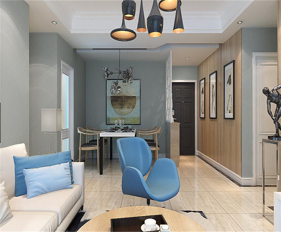 龍城銘園國際社區(qū)125平米現(xiàn)代簡(jiǎn)約風(fēng)格設(shè)計(jì)方案