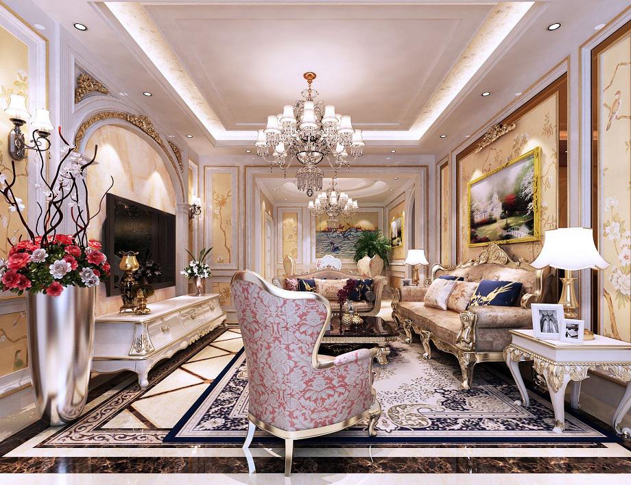 建邦華庭170新古典歐式設計方案