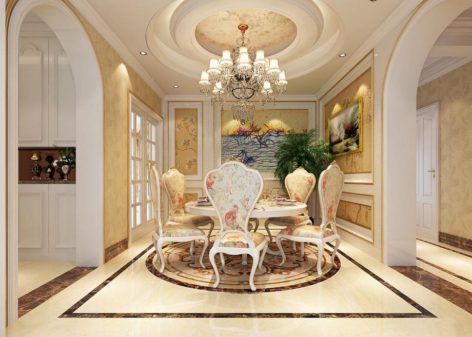 建邦華庭170新古典歐式設計方案