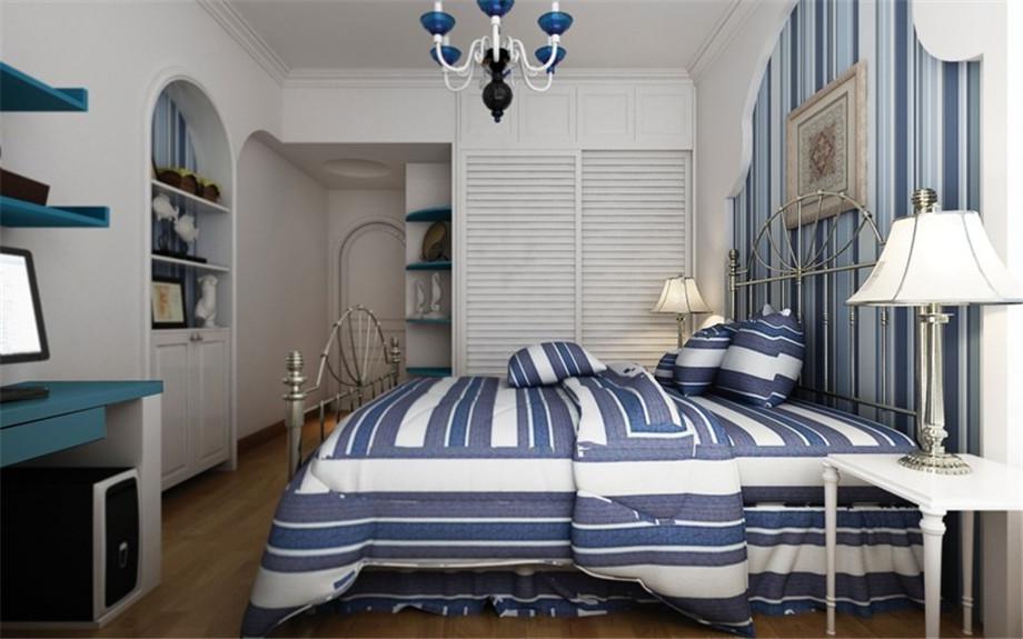 首創(chuàng)漫香郡90平米地中海風格