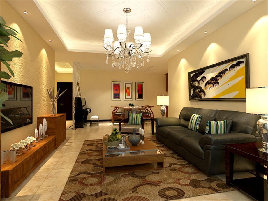 融僑城115平簡(jiǎn)約風(fēng)格設(shè)計(jì)方案