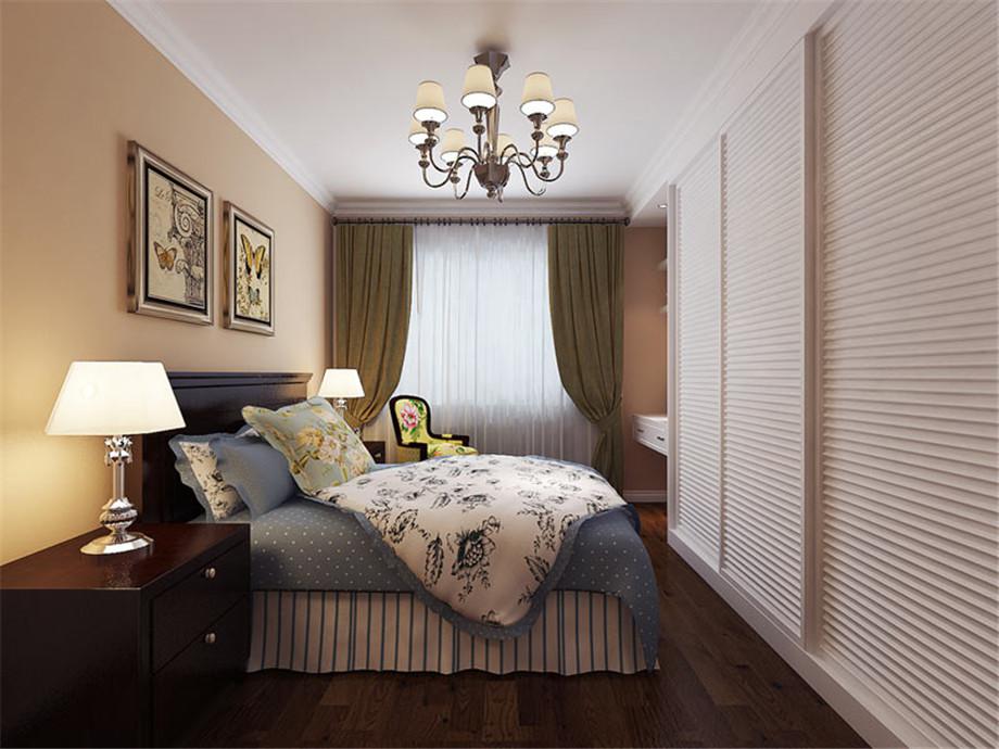 銘城國際社區(qū)105平美式風(fēng)格設(shè)計方案