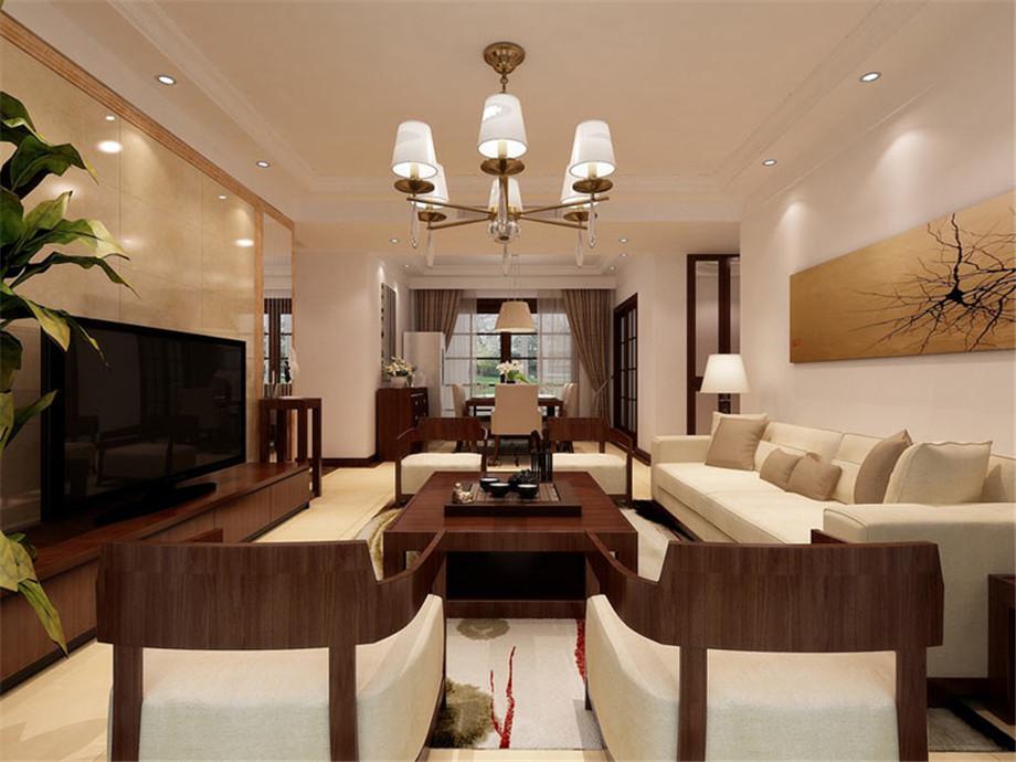 金輝天鵝灣140平新中式風(fēng)格設(shè)計方案