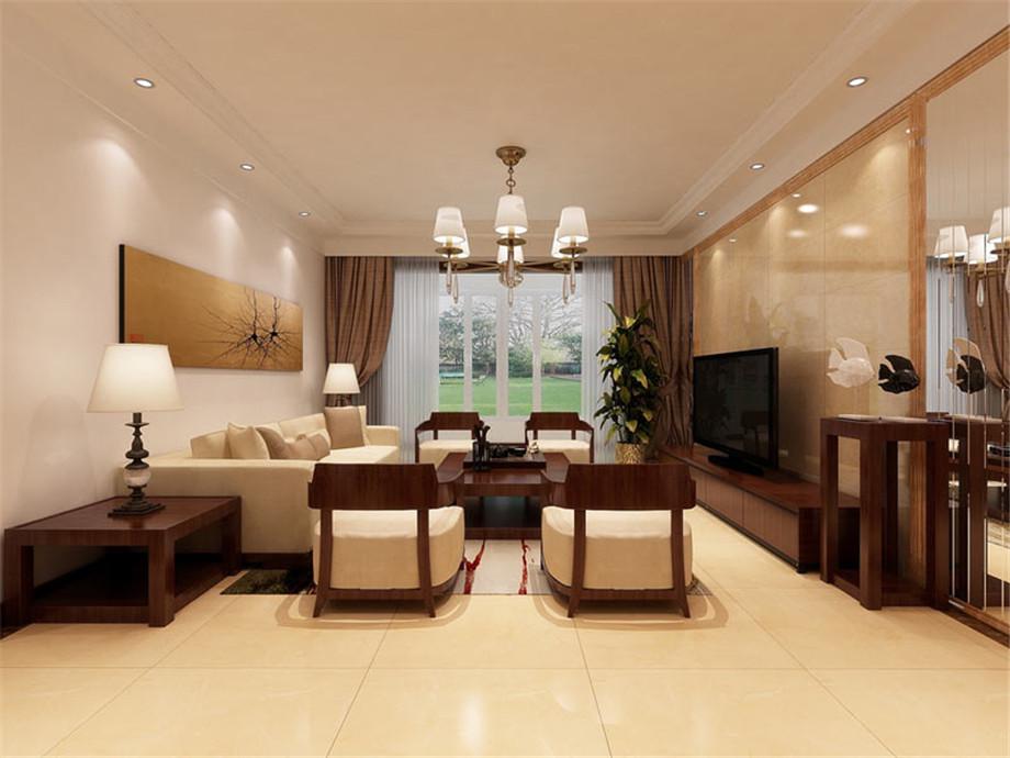 金輝天鵝灣140平新中式風(fēng)格設(shè)計方案