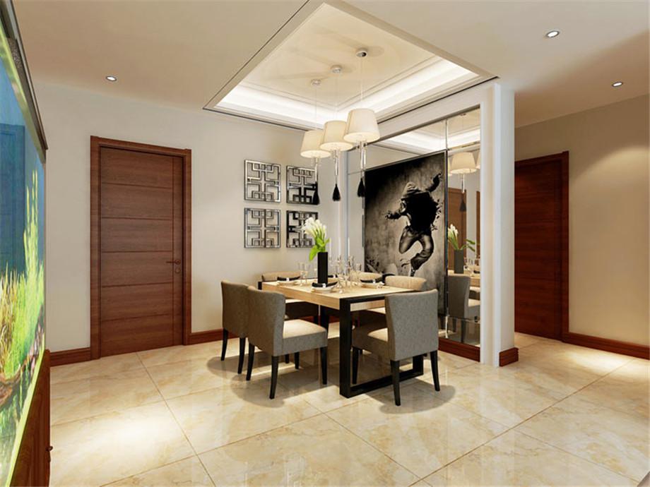 融僑城115平簡約風格設(shè)計方案