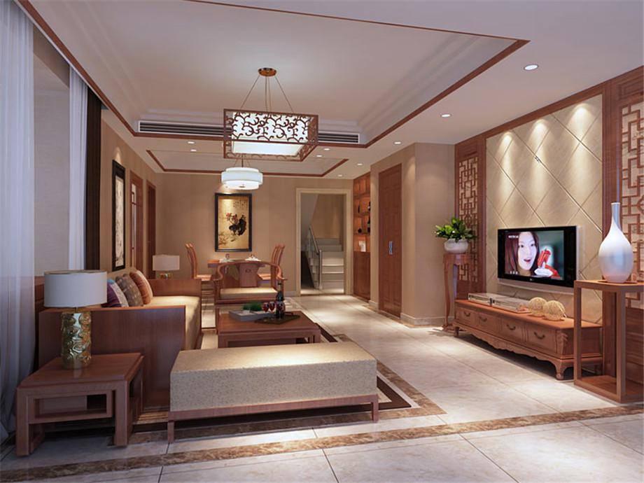 陜鼓103家屬院135平新中式風(fēng)格設(shè)計方案