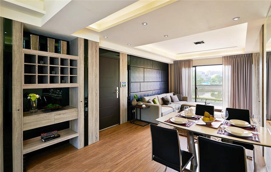 綠地城120平米現(xiàn)代簡約設(shè)計(jì)方案