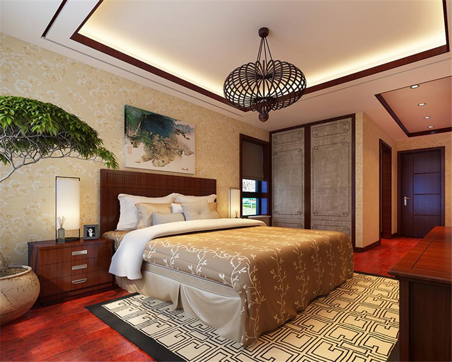 盛世長(zhǎng)安135平新中式風(fēng)格設(shè)計(jì)方案