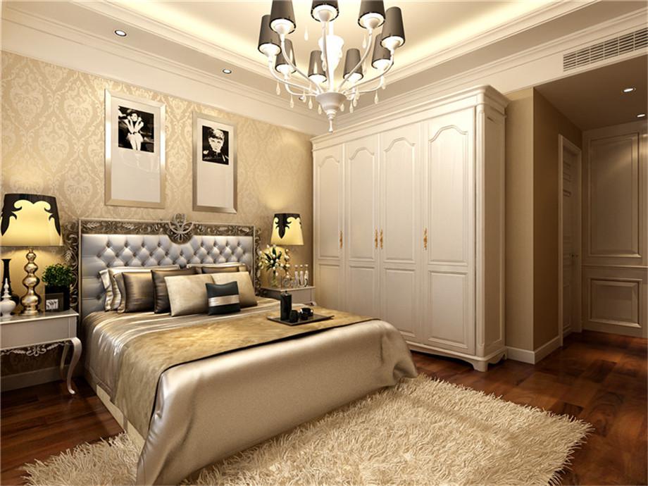 光華小區(qū)120平美式風格設(shè)計方案