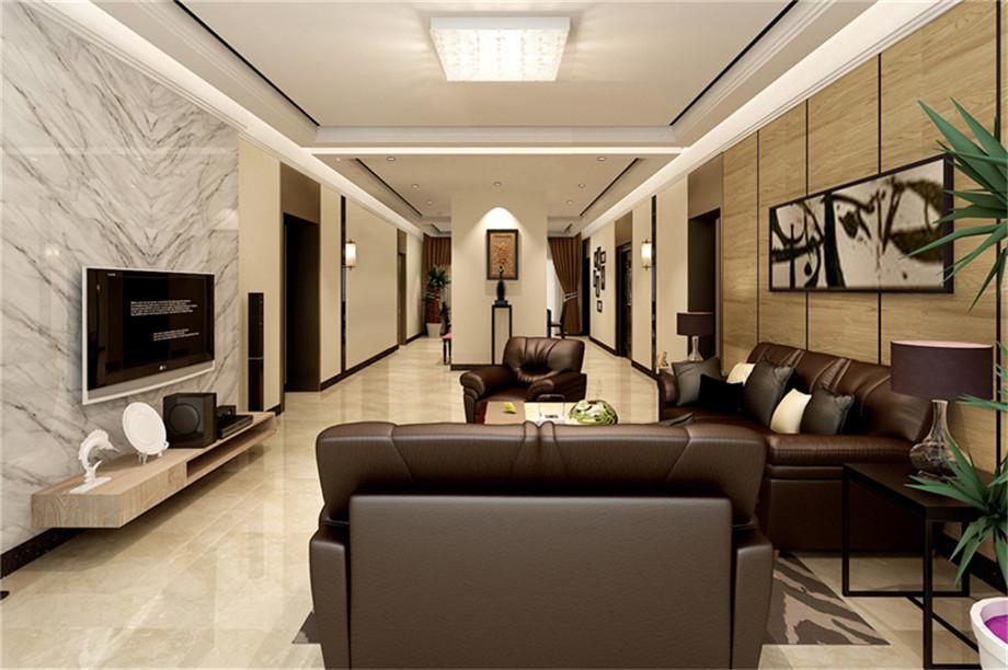 曲江公館140平簡約風格設(shè)計方案