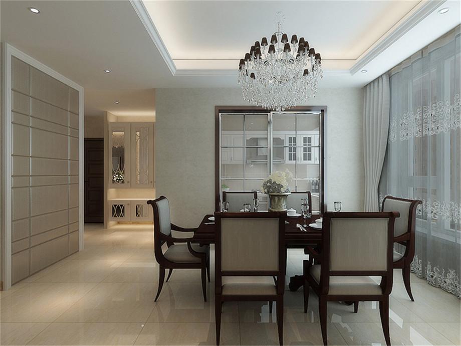 陽(yáng)光麗城145平美式風(fēng)格設(shè)計(jì)方案