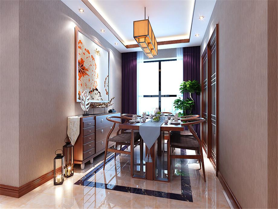 錦園君逸100平新中式風(fēng)格設(shè)計方案