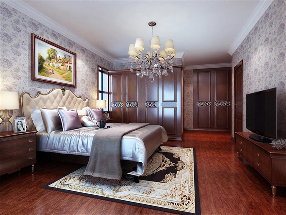 楓葉新都市140平歐式風(fēng)格設(shè)計方案