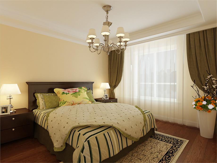 曲江金水灣90平美式風(fēng)格設(shè)計(jì)方案