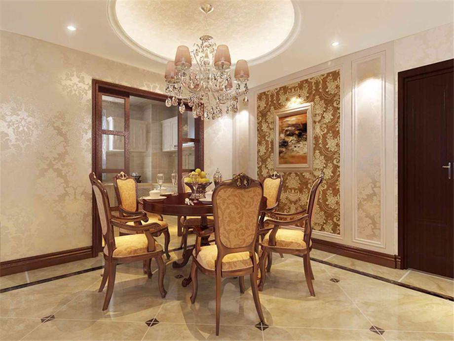 楓葉新都市140平歐式風(fēng)格設(shè)計(jì)方案