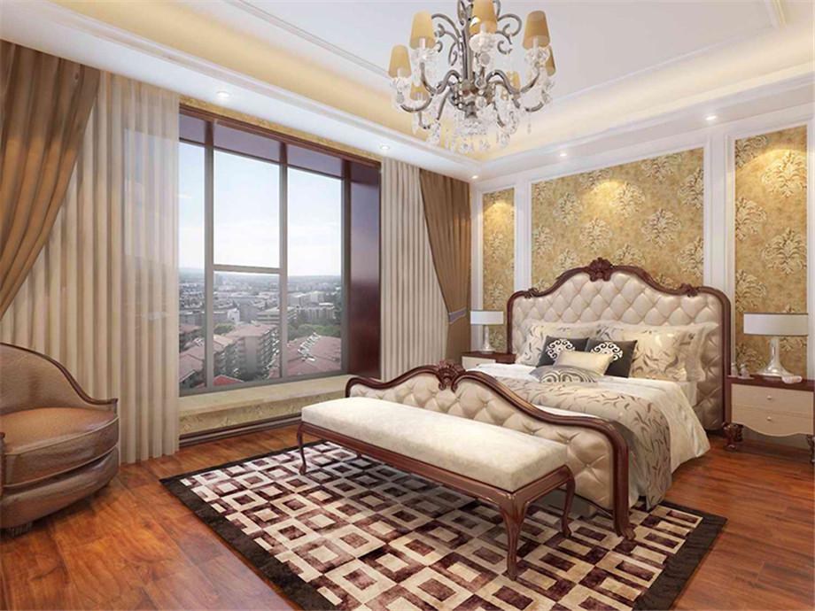 楓葉新都市140平歐式風(fēng)格設(shè)計(jì)方案