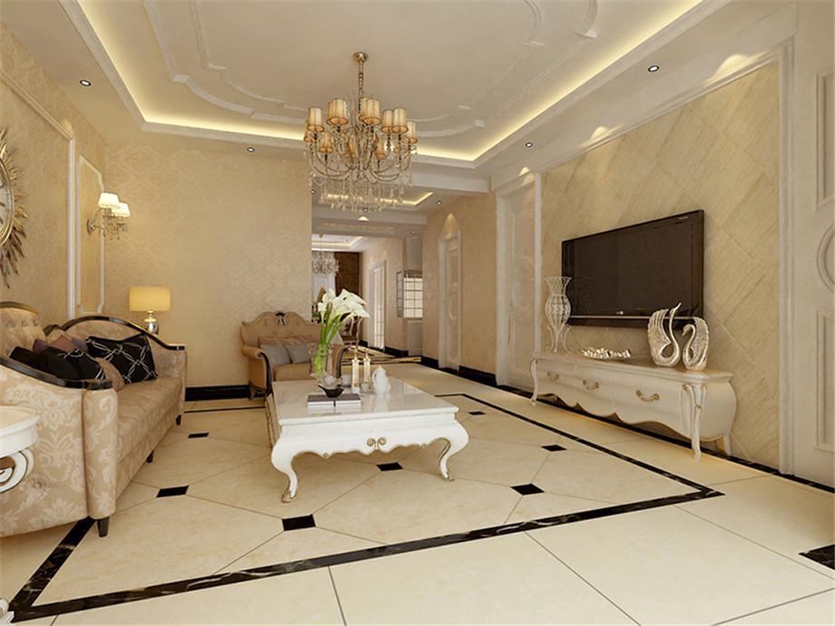 楓葉新都市140平歐式風(fēng)格設(shè)計(jì)方案