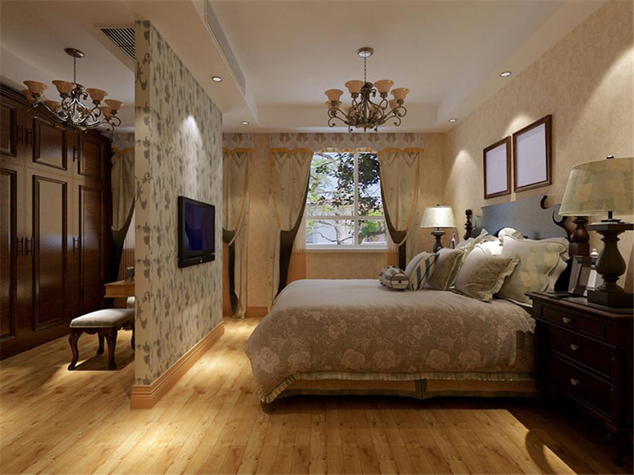 西岸國際花園160平美式風(fēng)格設(shè)計(jì)方案