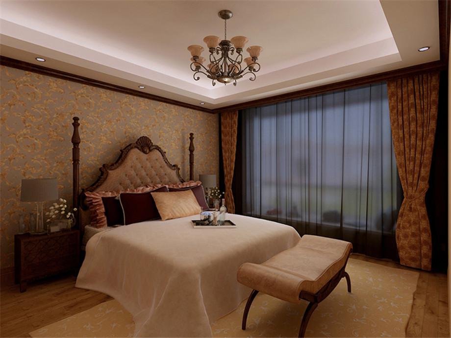 西岸國際花園160平美式風(fēng)格設(shè)計(jì)方案