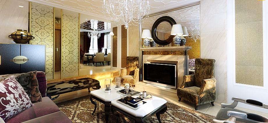 中海熙岸-160平米-歐式