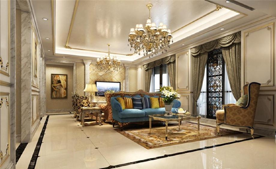 鑫苑大都匯140平米歐式設計方案