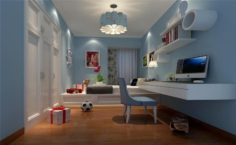 曲江碧林灣140平米簡(jiǎn)歐設(shè)計(jì)方案