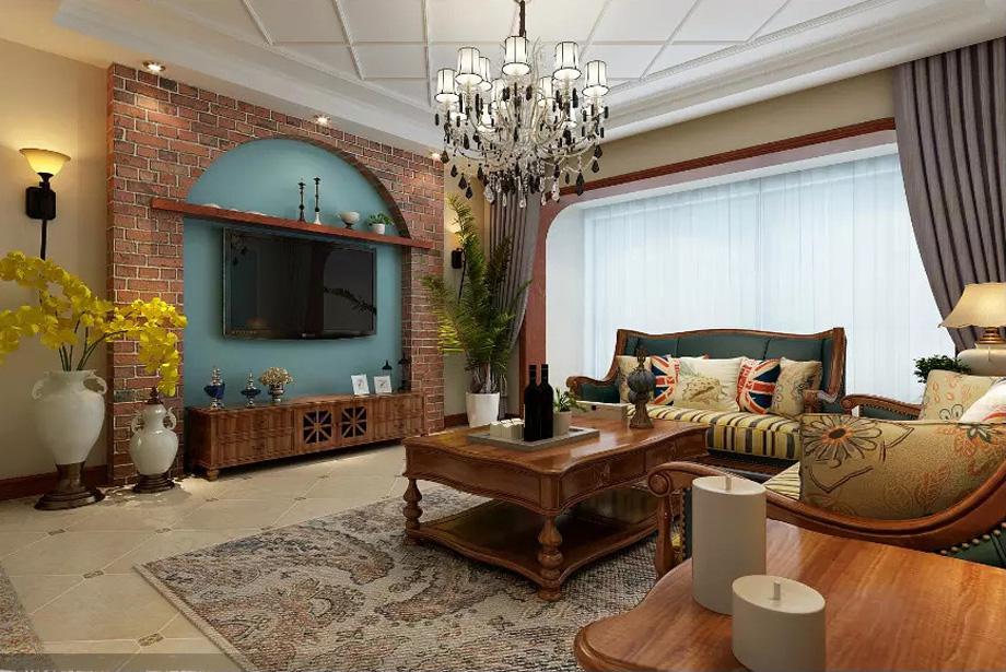 國賓中央?yún)^(qū)/120平米/地中海風(fēng)格