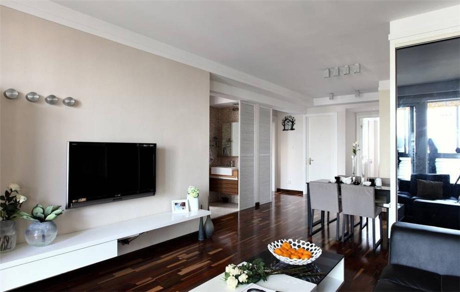 東方世紀(jì)城95平米現(xiàn)代簡(jiǎn)約設(shè)計(jì)方案