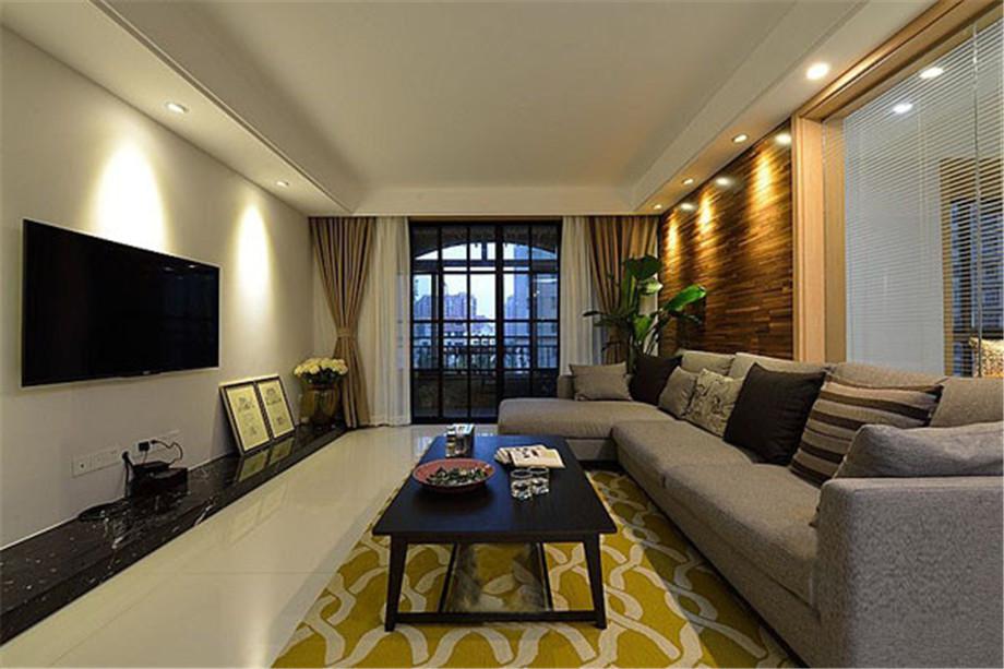 西岸國(guó)際花園160平米現(xiàn)代簡(jiǎn)約設(shè)計(jì)方案