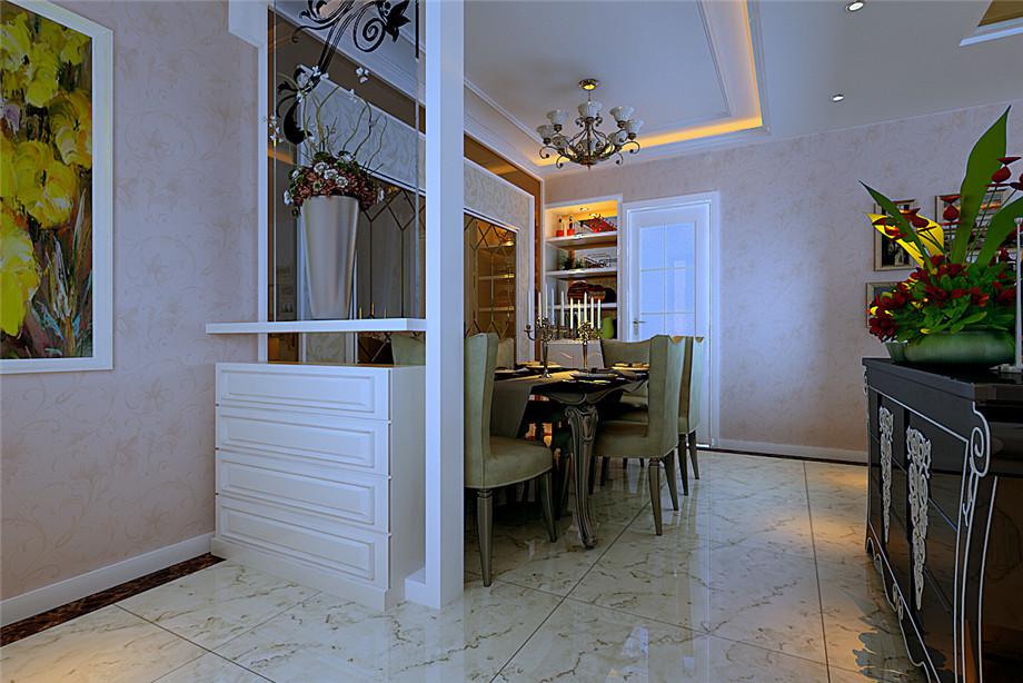 楓葉新都市140平米歐式設(shè)計(jì)方案