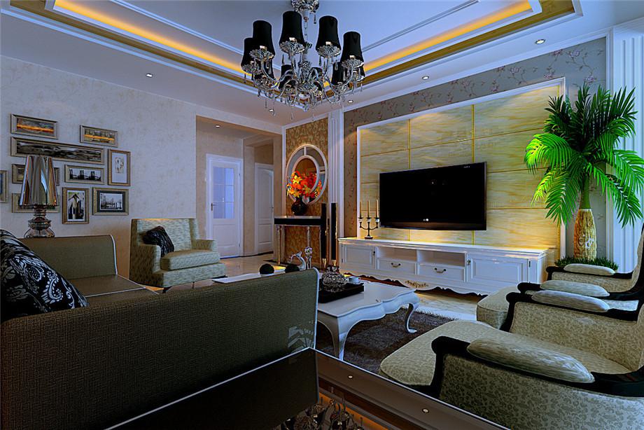 楓葉新都市140平米歐式設(shè)計(jì)方案