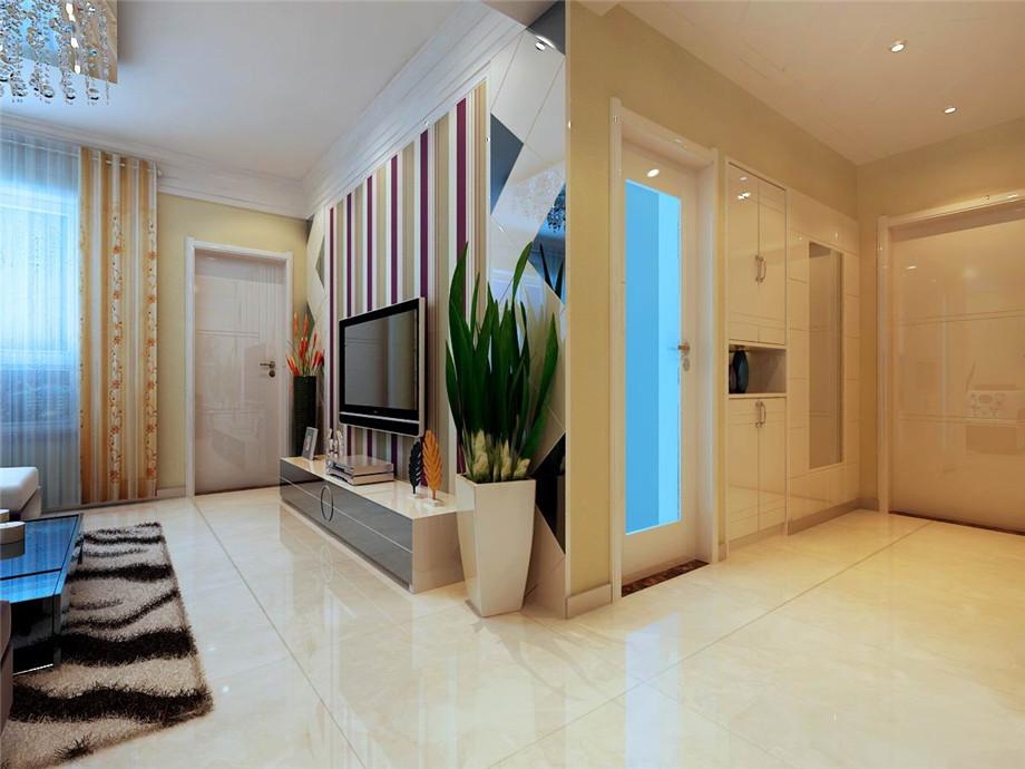 銘城國(guó)際社區(qū)105平米現(xiàn)代簡(jiǎn)約設(shè)計(jì)方案