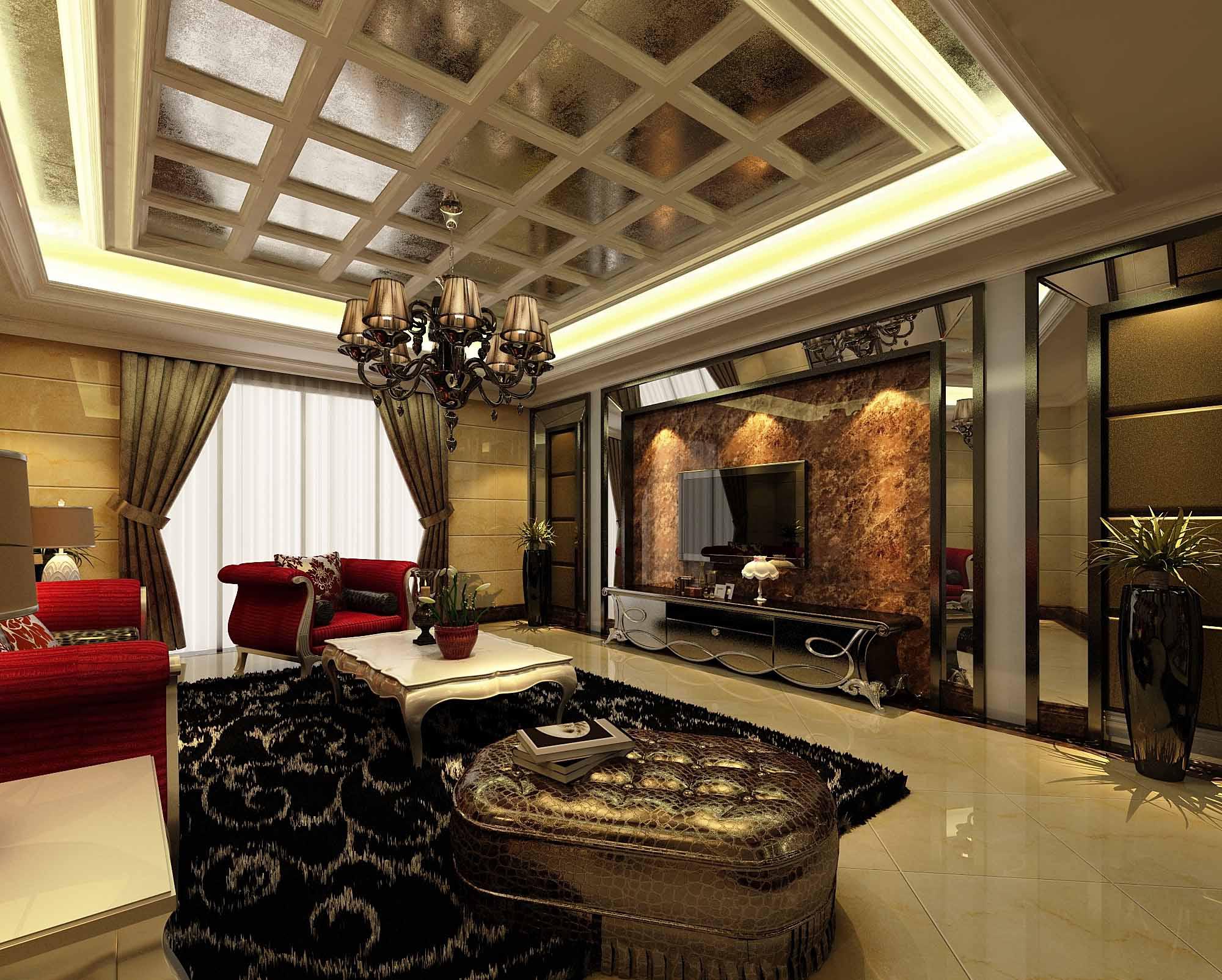 白樺林間180平米簡(jiǎn)歐風(fēng)格設(shè)計(jì)方案