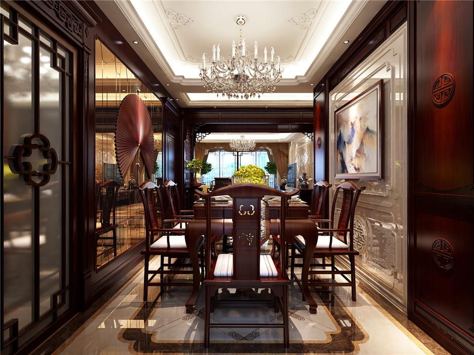 逸翠園196平米 中式風(fēng)格