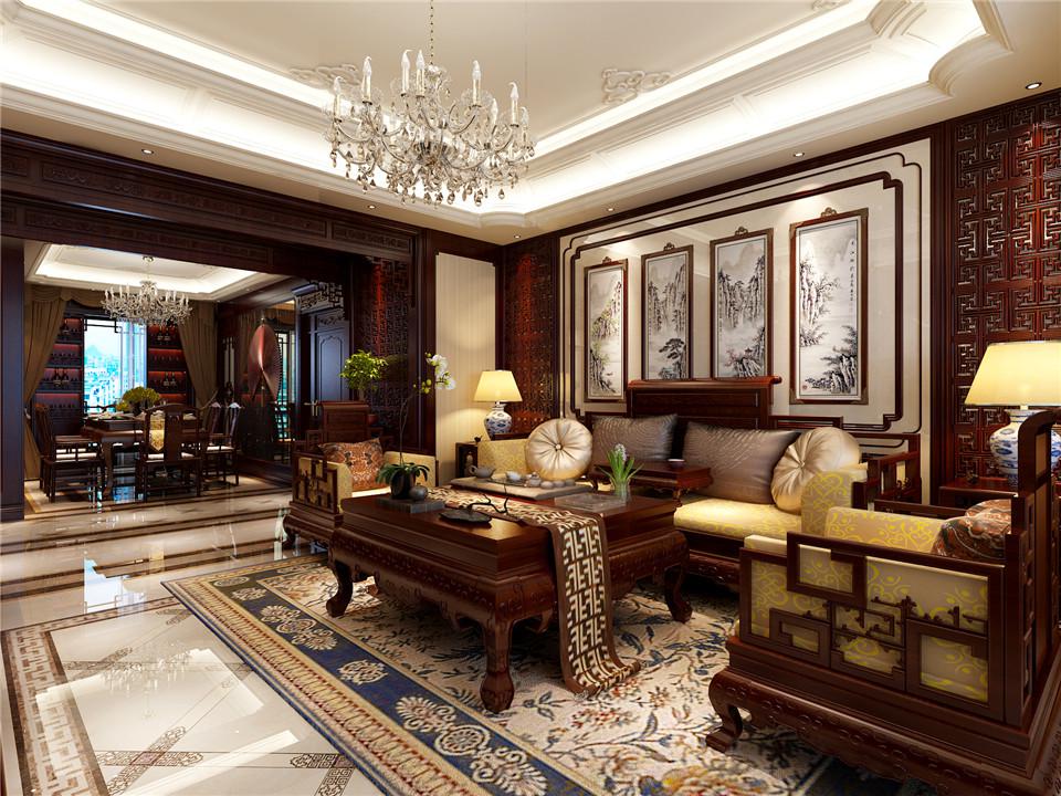 逸翠園196平米 中式風(fēng)格