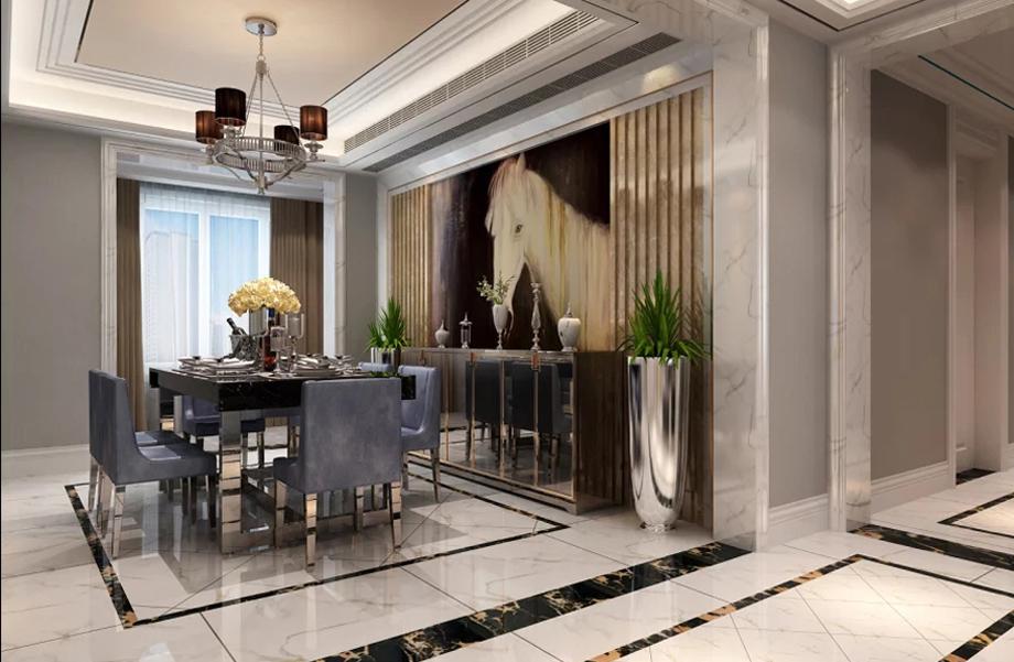 保利拉菲公館/140平米/現(xiàn)代簡(jiǎn)約