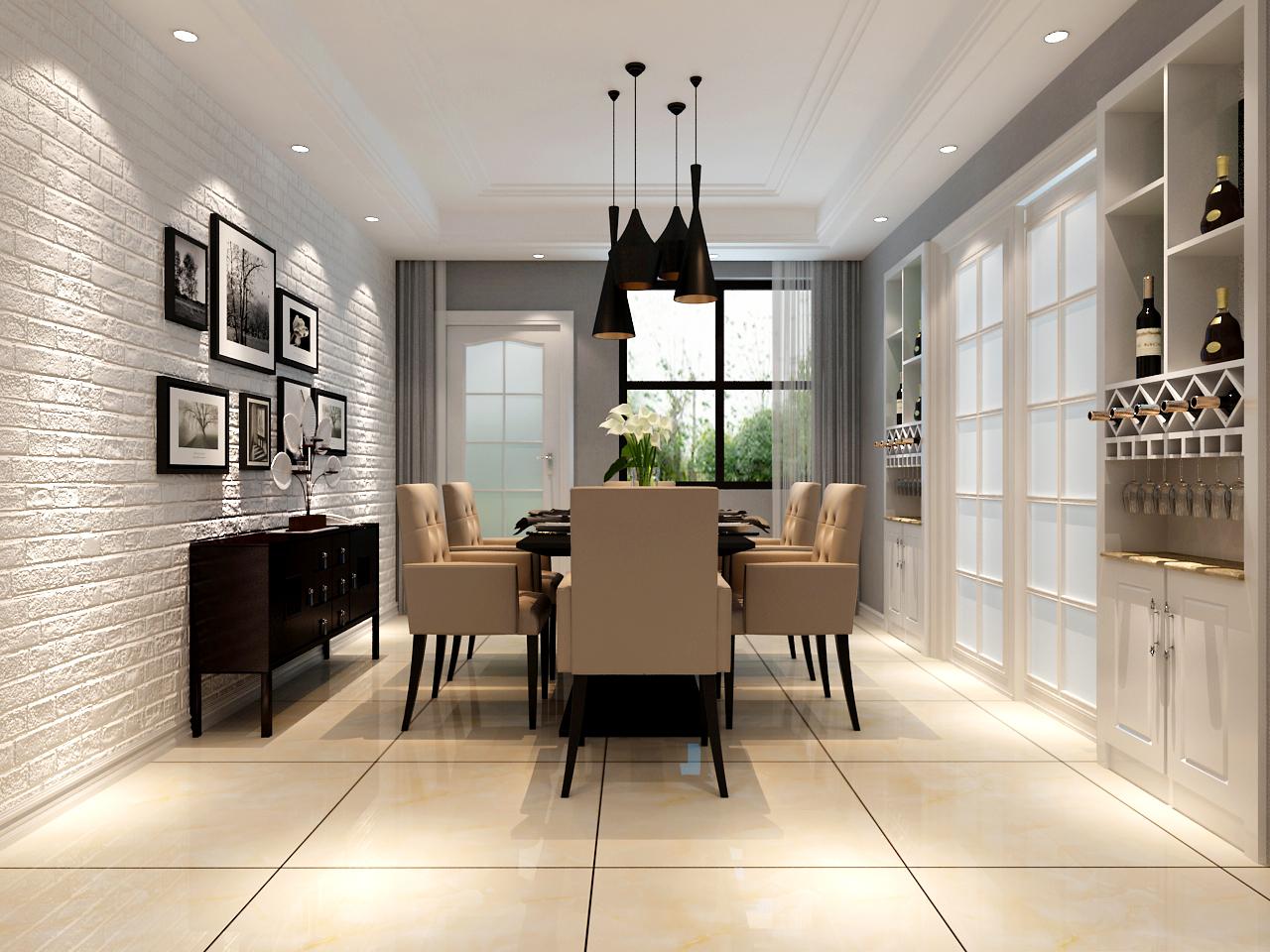 坤元TIME小區(qū)131平米現(xiàn)代簡約風格設計方案