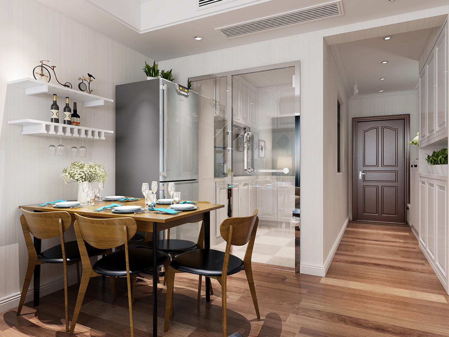 金輝c園小區(qū)91平米簡約風(fēng)格設(shè)計方案