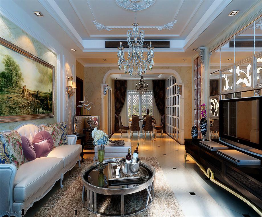 世家星城210平米歐式風(fēng)格設(shè)計(jì)方案