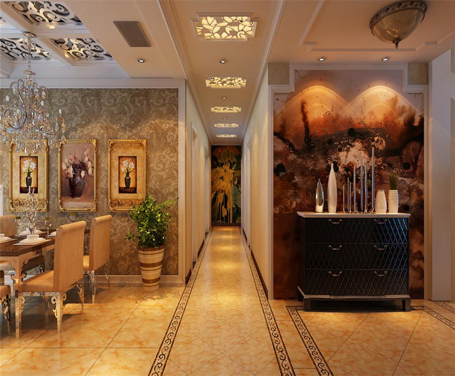 文景小區(qū)165平米歐式風(fēng)格設(shè)計方案