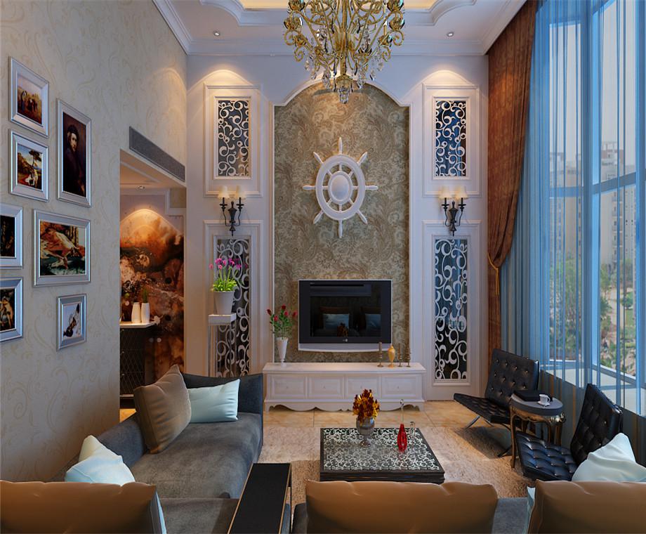 文景小區(qū)165平米歐式風(fēng)格設(shè)計方案